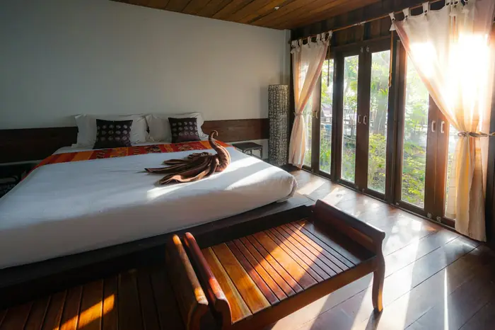 Bungalow gỗ view đồi